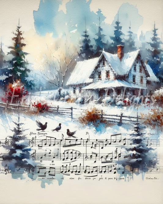 1 Winter's Harmony Farmhouse