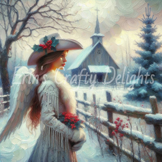 10 Cowgirl Christmas Angel