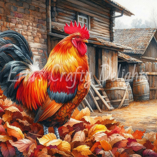 10 Fall Rooster