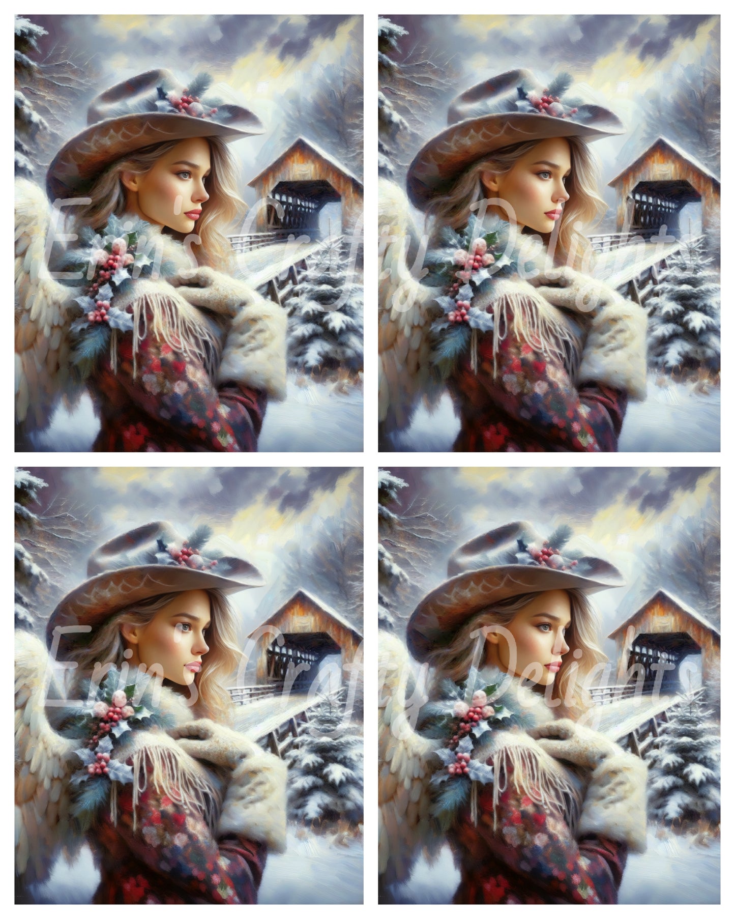11 Cowgirl Christmas Angel