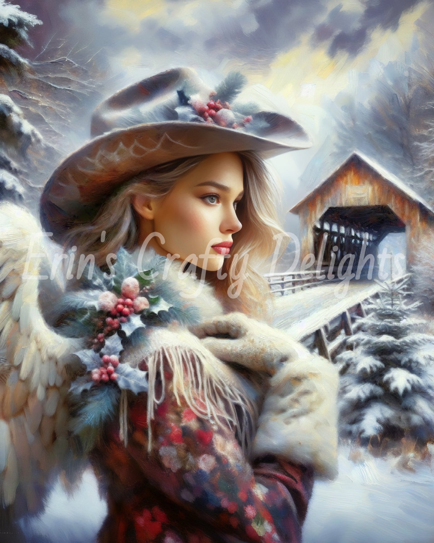 11 Cowgirl Christmas Angel