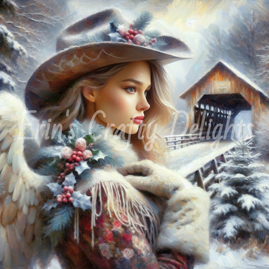 11 Cowgirl Christmas Angel