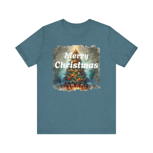 Merry Christmas Tree Unisex Tee