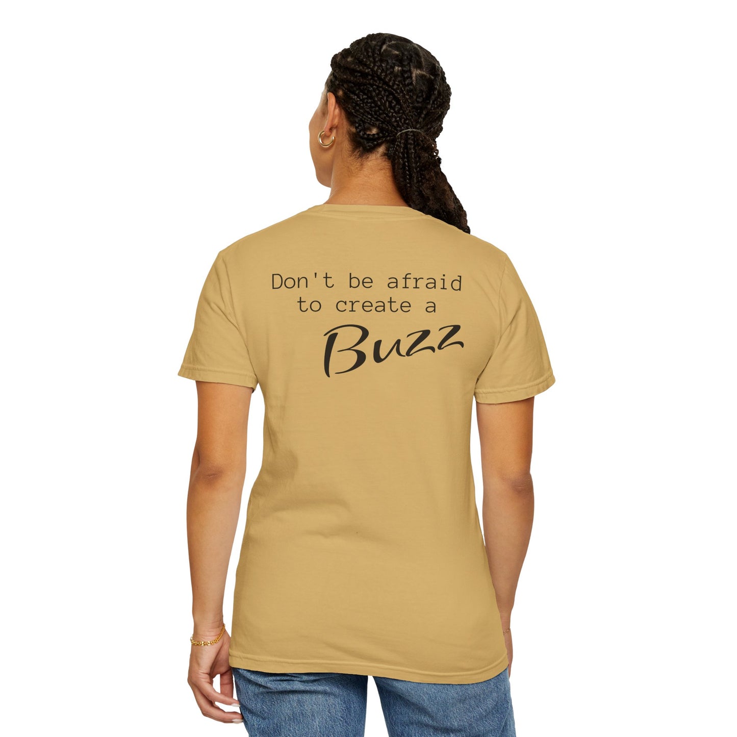 Rustic Bee-Inspired Unisex T-Shirt | Don't Be Afraid to Create a Buzz | Nature Lover Gift, Vintage Summer Wear, Casual Outfit, Eco-Friendly Fashion, [...]