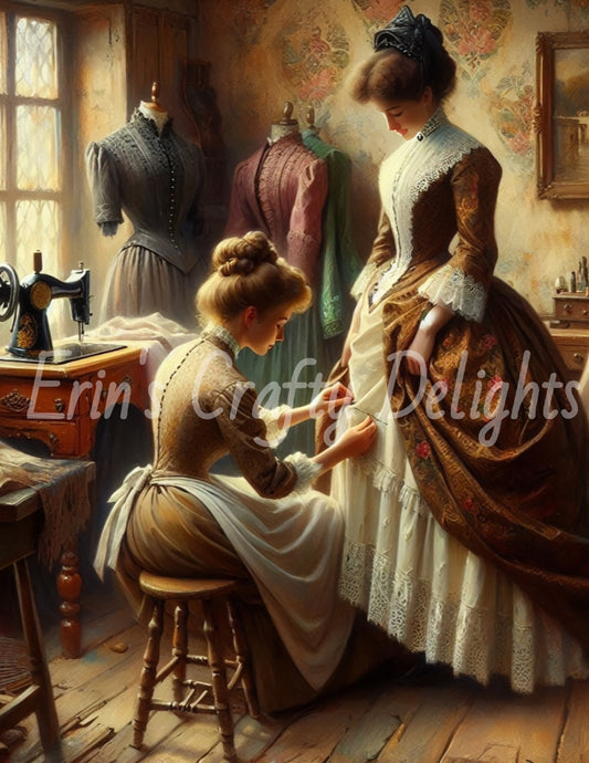 1800s Seamstress Room 1