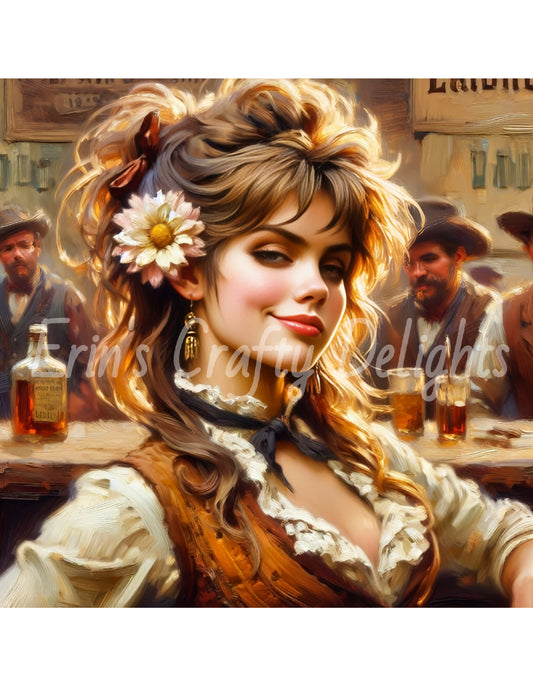1887 Saloon Girl 11