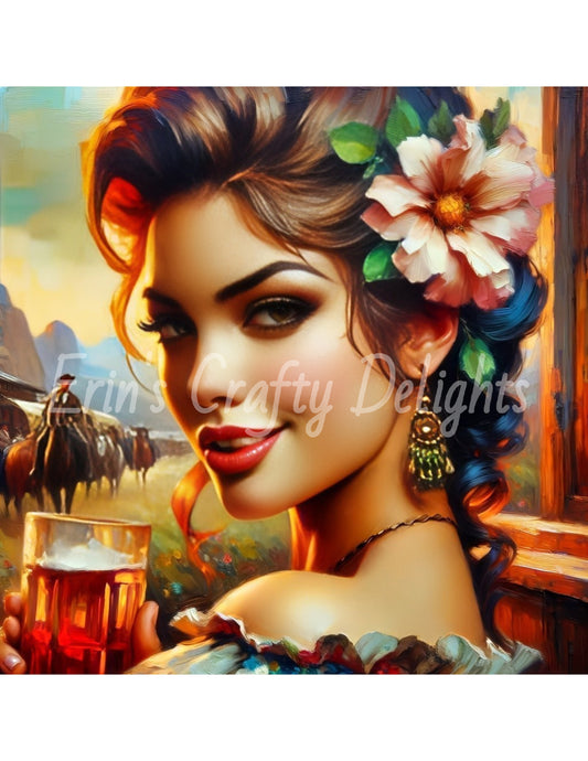 1887 Saloon Girl 15