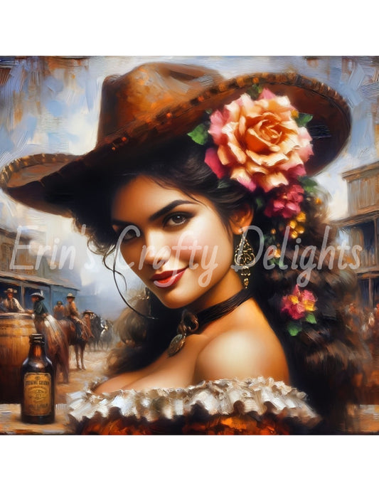 1887 Saloon Girl 18