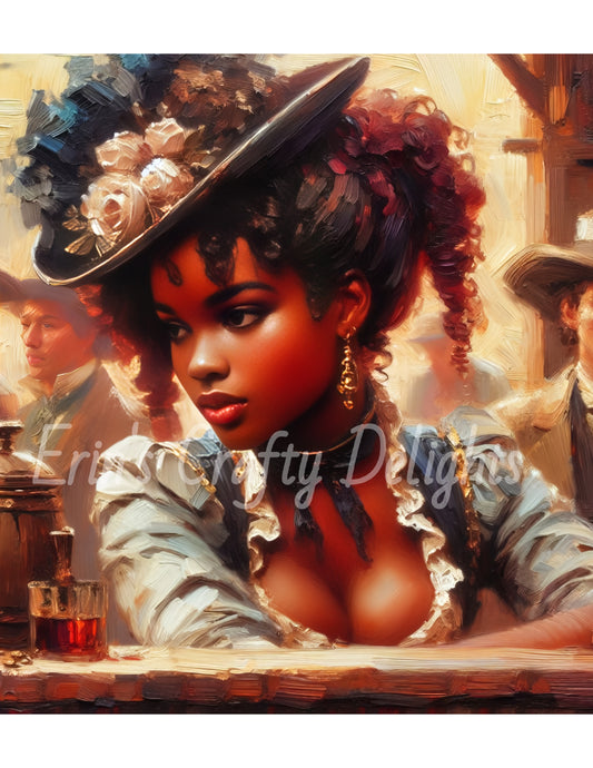 1887 Saloon Girl 2