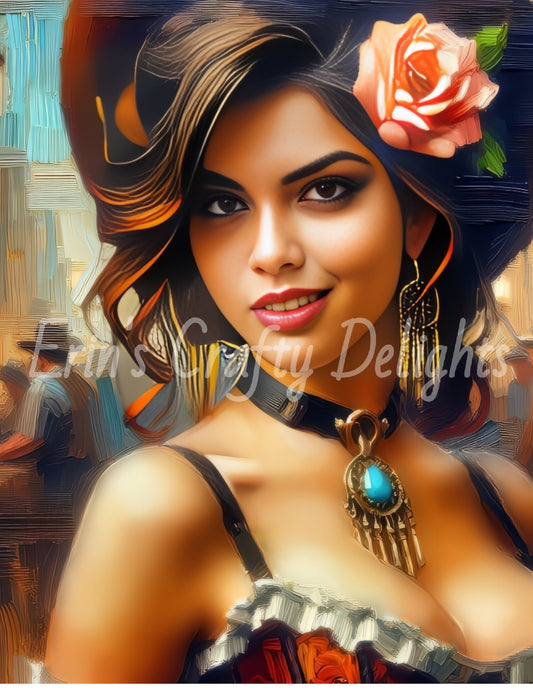 1887 Saloon Girl 7