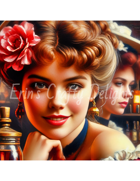 1887 Saloon Girl 9