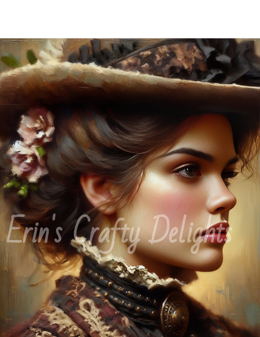 Vintage 1887 Young Widow 2