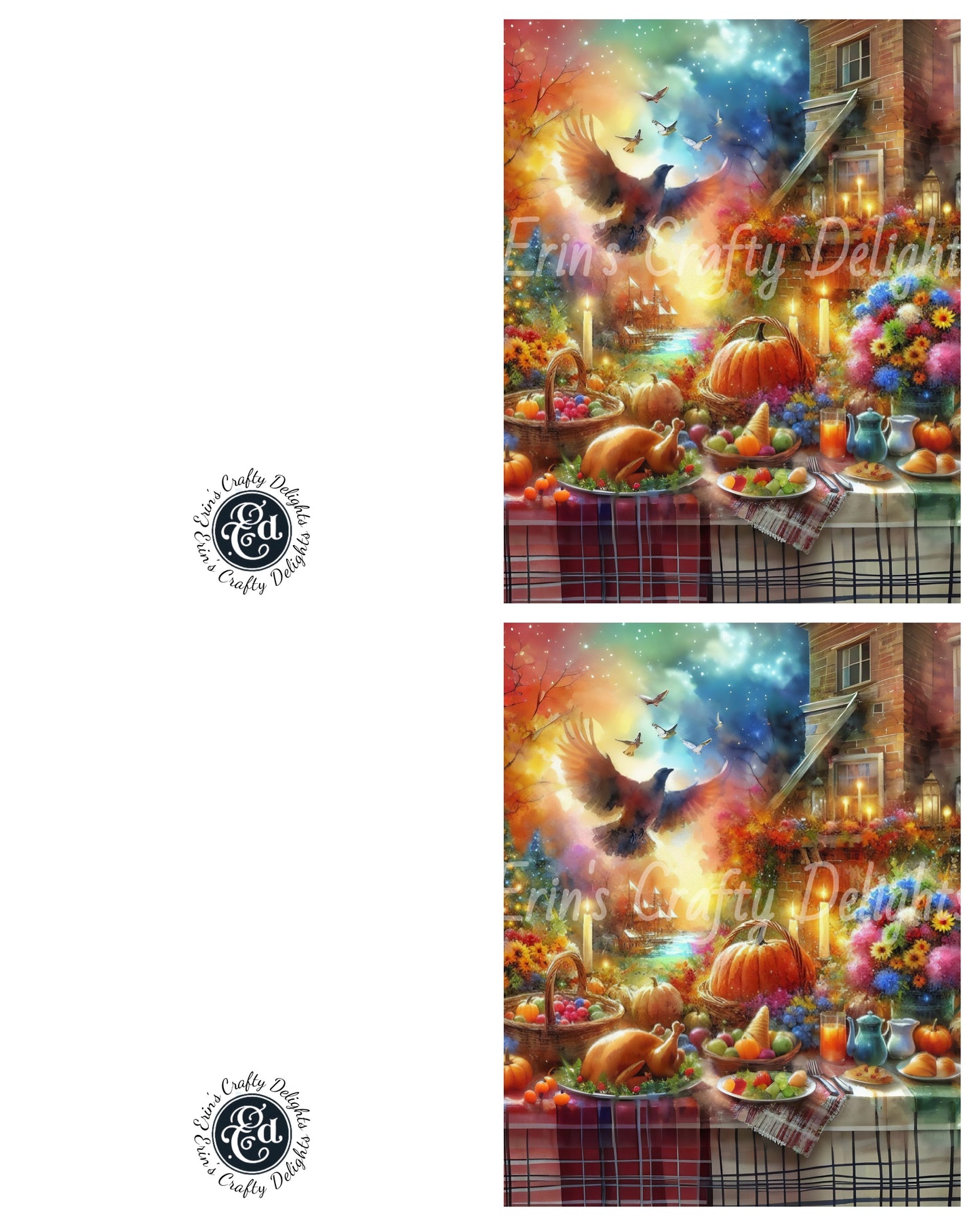 3 Thanksgiving Cards