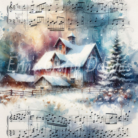 3 Winter's Medley Barn