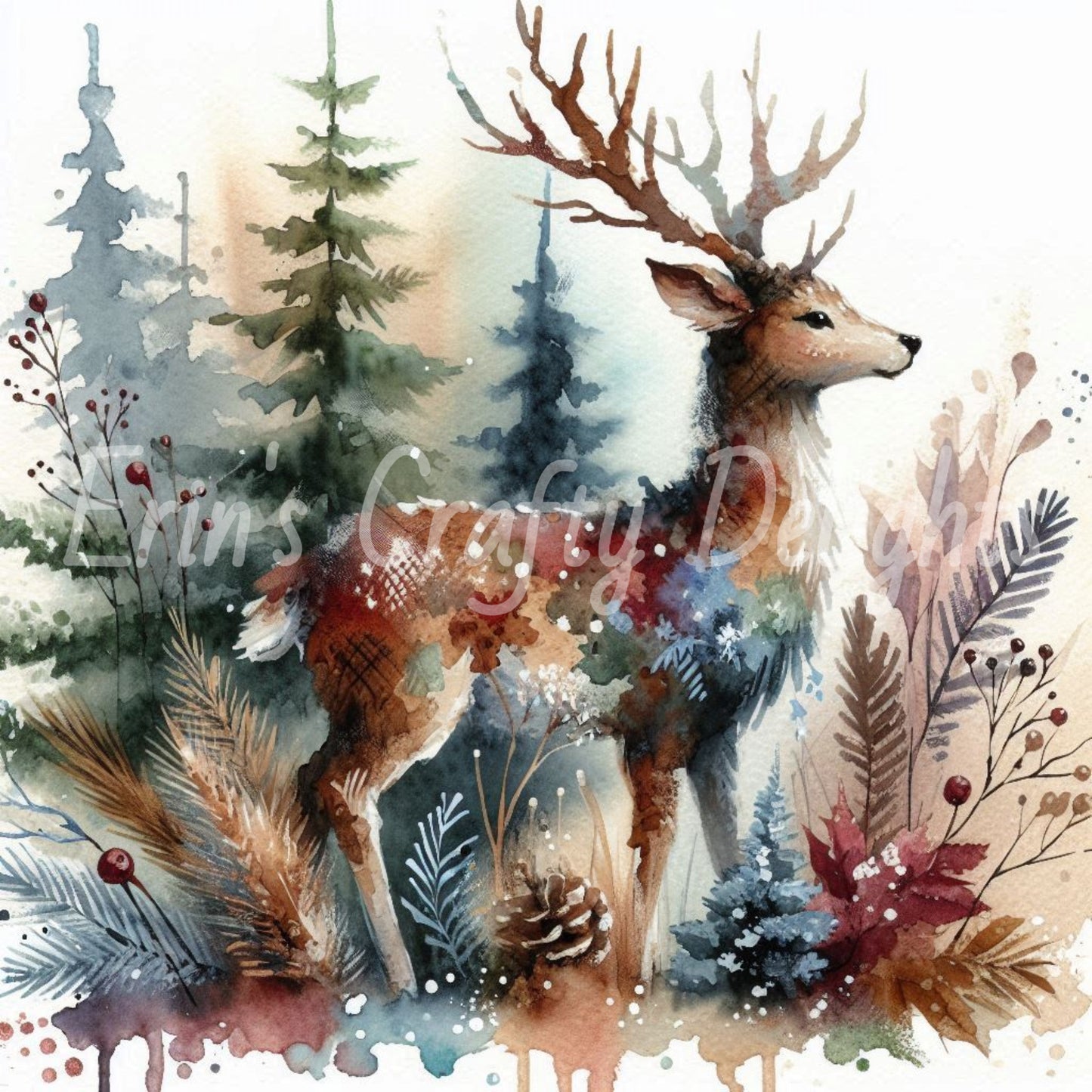3 Winter's Touch Deer