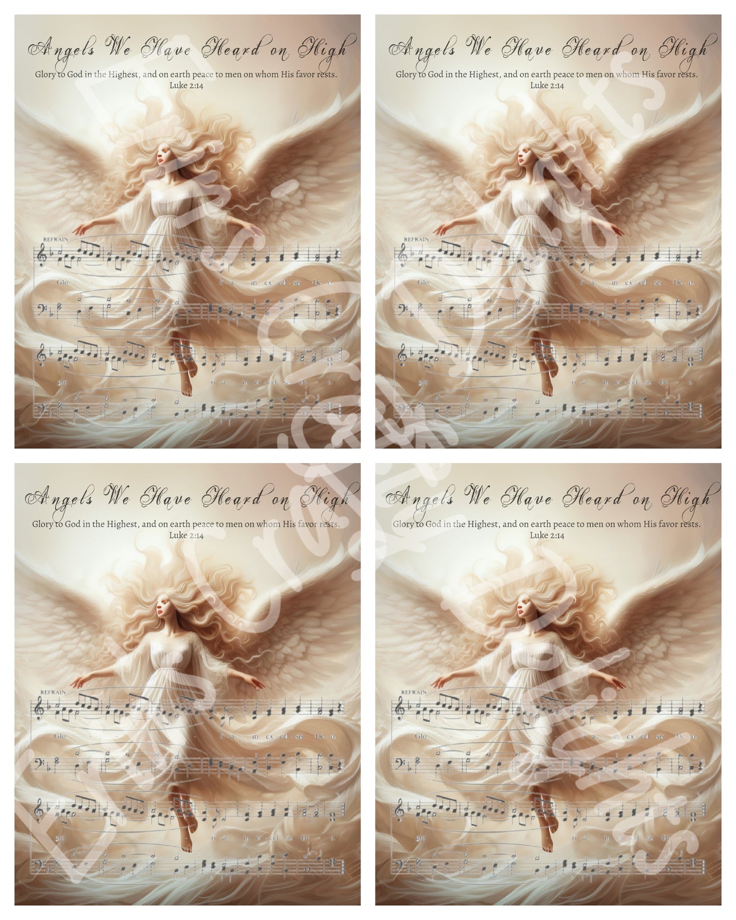 4 Angel, Angels We Have Heard on High