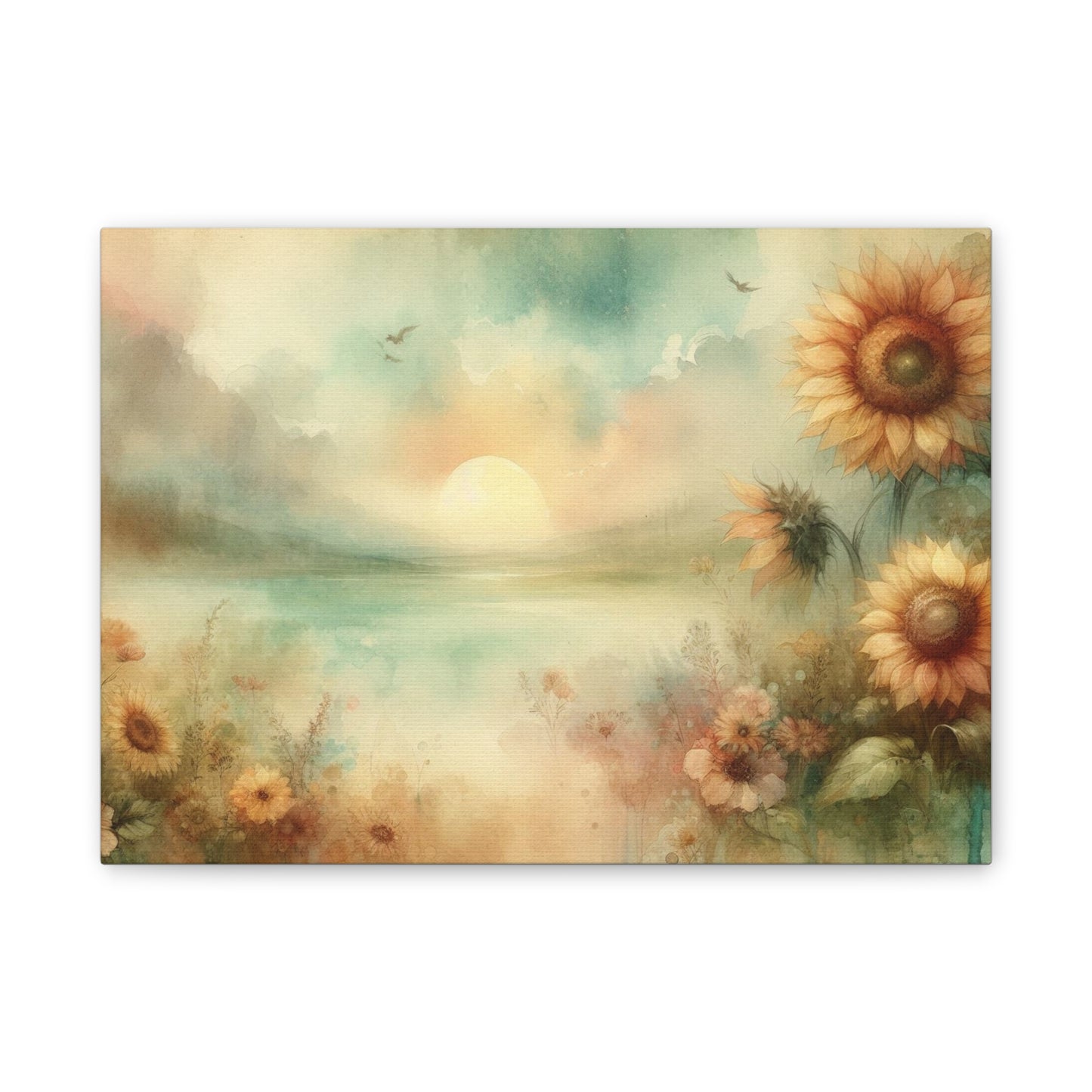 Endless Summer Sunflowers Canvas Stretched, 0 75" Wall Art - Endless Summer Sunflowers
