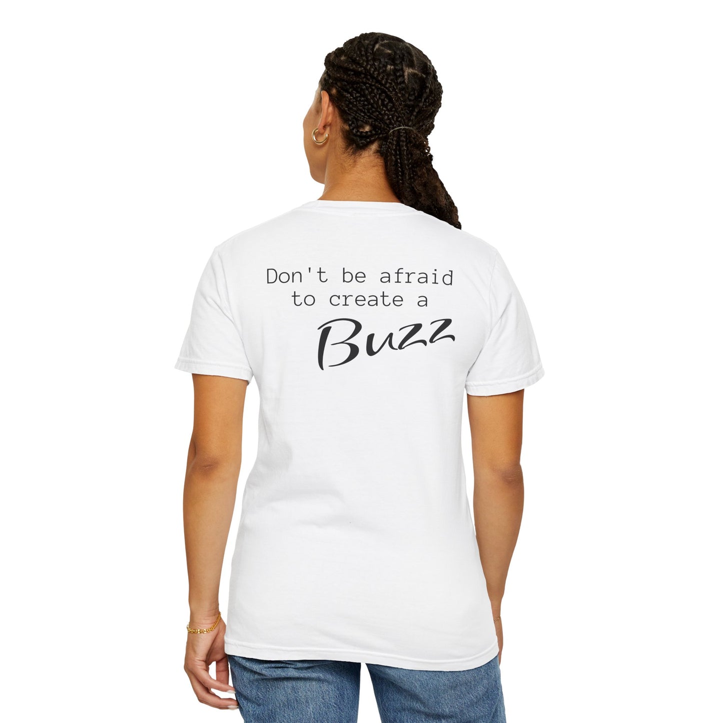 Rustic Bee-Inspired Unisex T-Shirt | Don't Be Afraid to Create a Buzz | Nature Lover Gift, Vintage Summer Wear, Casual Outfit, Eco-Friendly Fashion, [...]