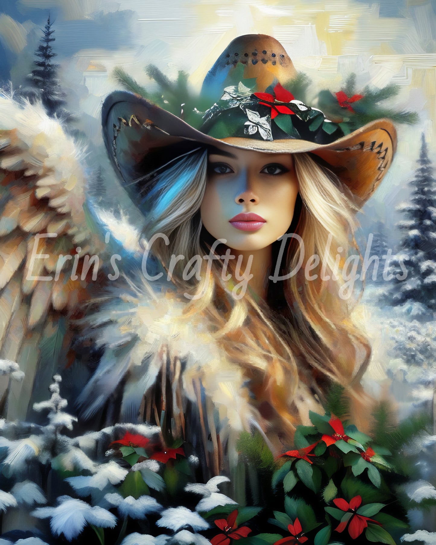 5 Cowgirl Christmas Angel