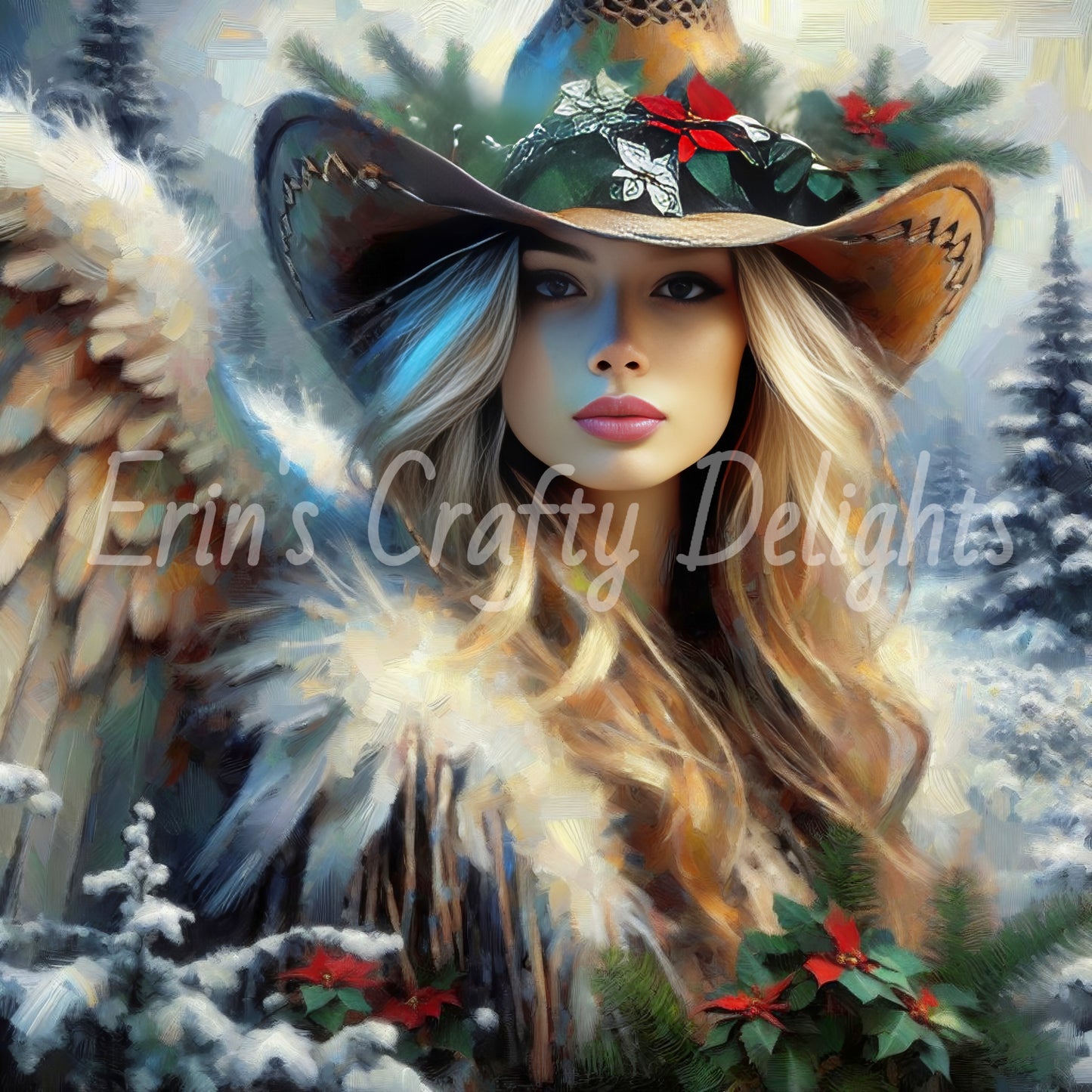 5 Cowgirl Christmas Angel