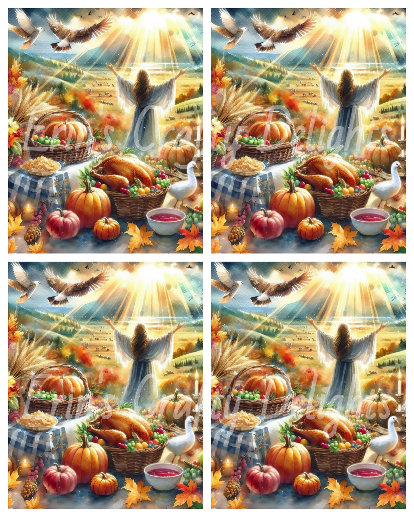 6 Thanksgiving Prints