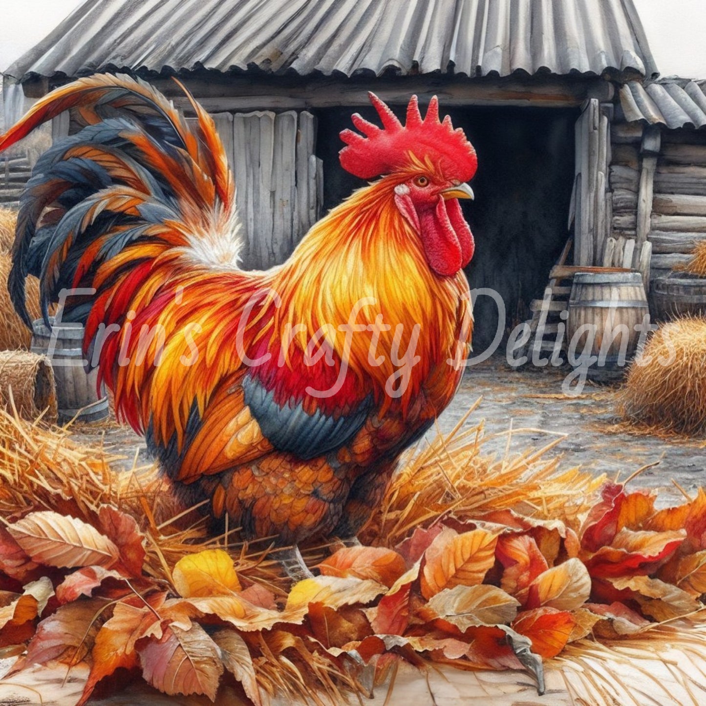 6 Fall Rooster