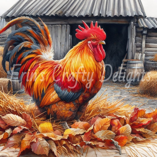 6 Fall Rooster