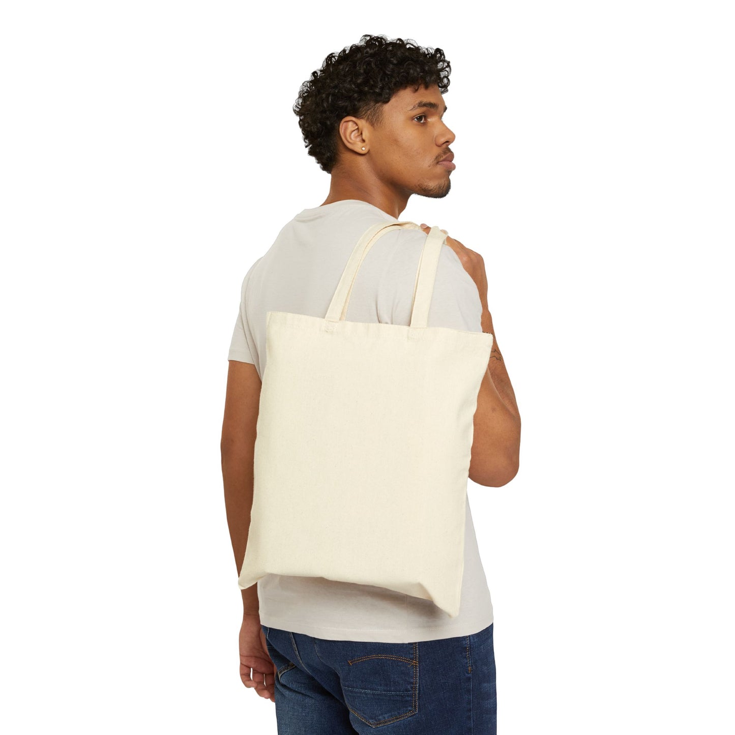 Rustic Bee Cotton Canvas Tote Bag, Eco-Friendly Shopper, Bee Lover Gift, Grocery Bag, Sustainable Tote