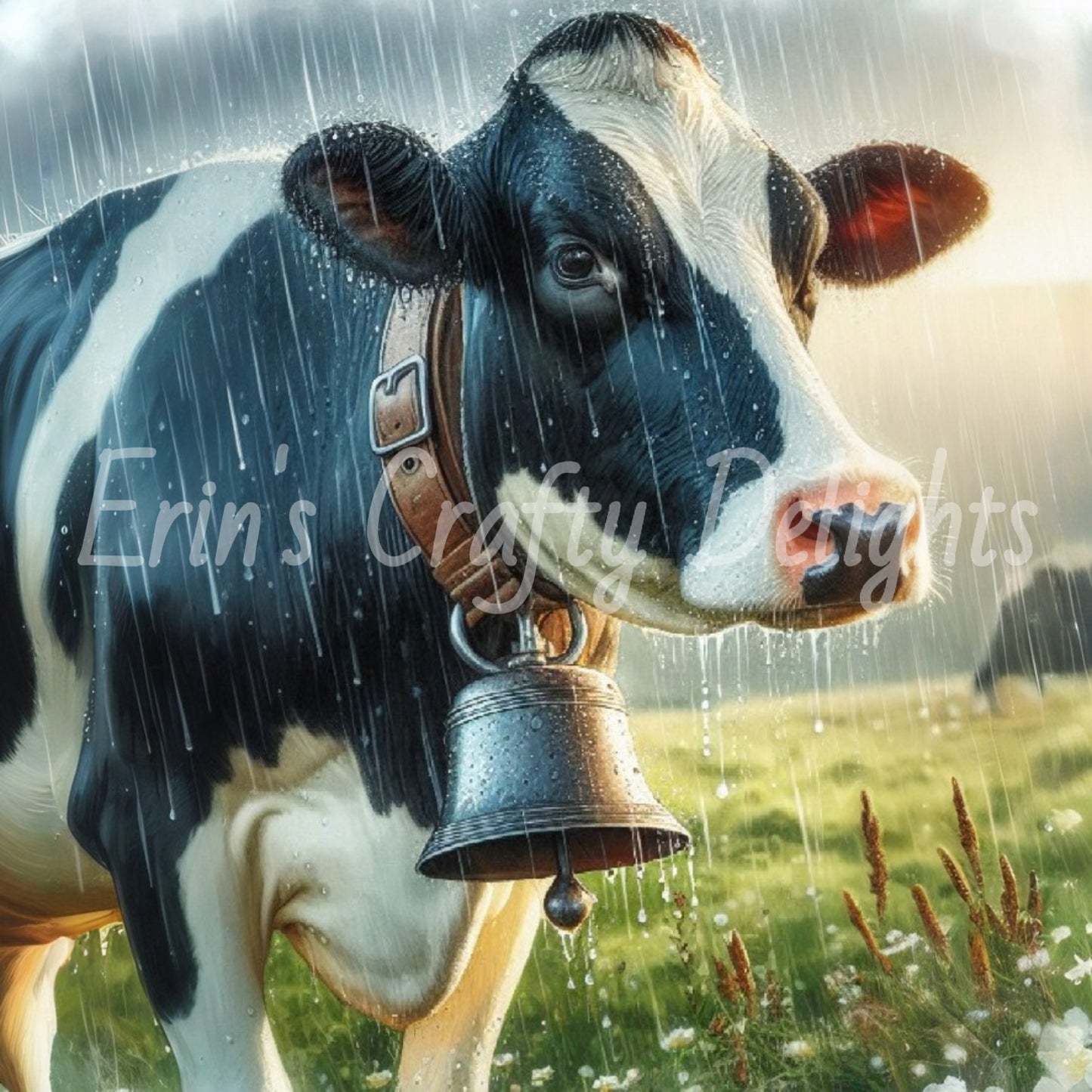 7 Fall Cow in Rain