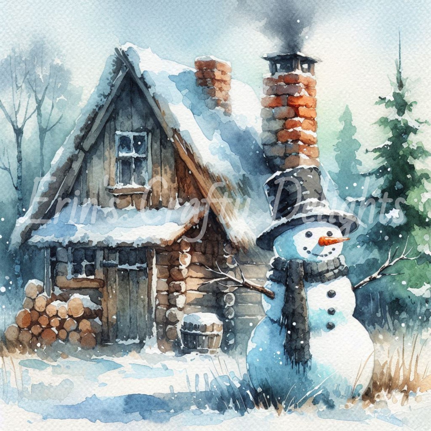 7 Rustic Snowman