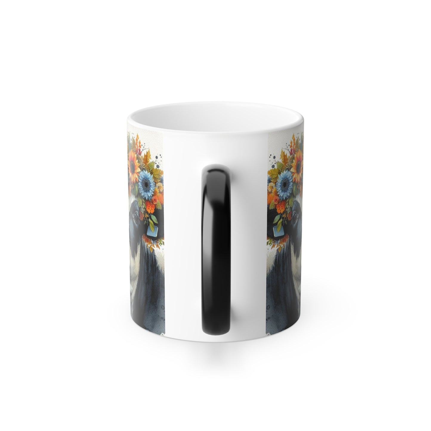 Autumn Cow Color Morphing Mug, 11oz