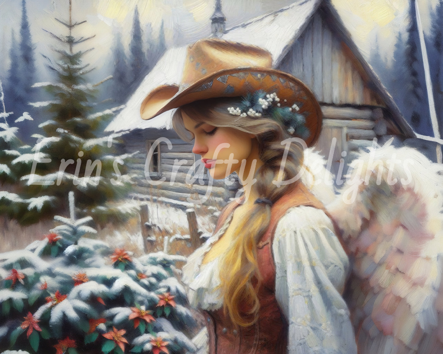 9 Cowgirl Christmas Angel