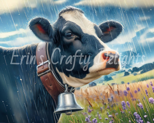 9 Fall Cow in Rain