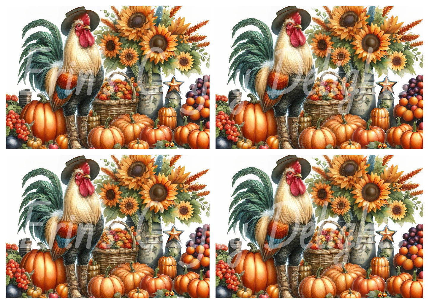 9 Fall Rooster