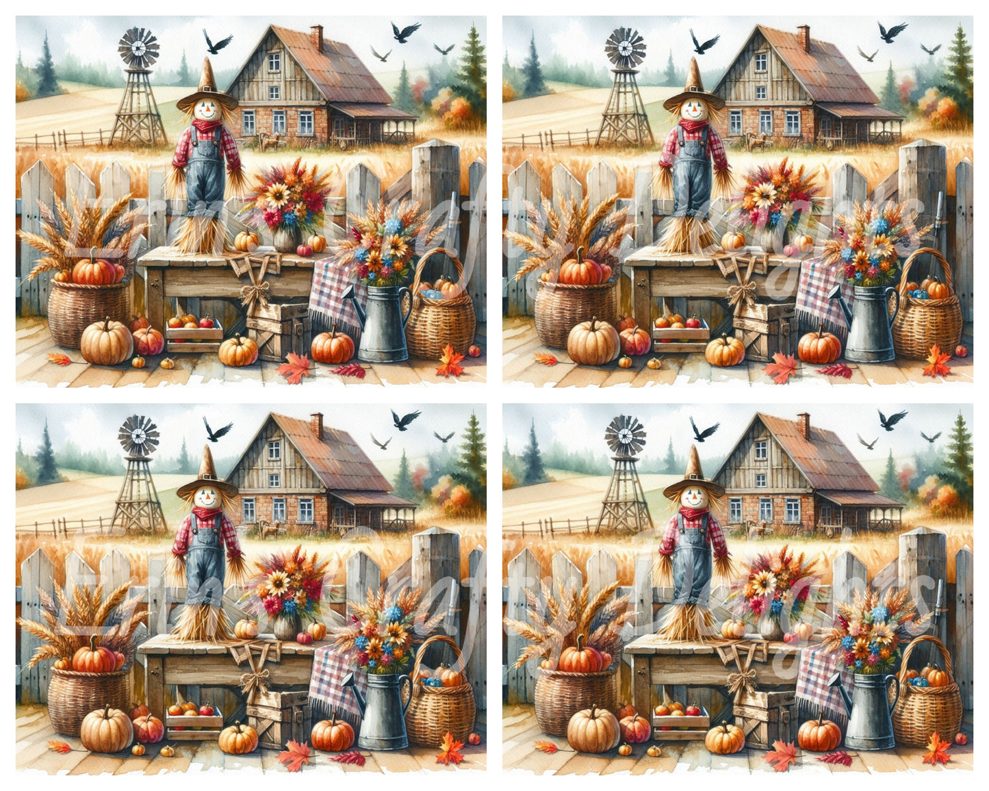 Autumn Decorative Scene 2