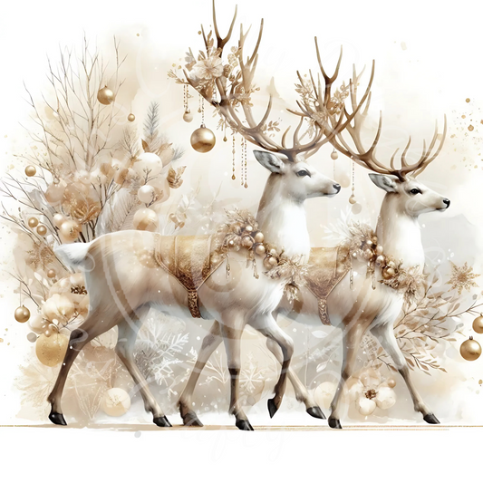 10 Neutral Reindeer