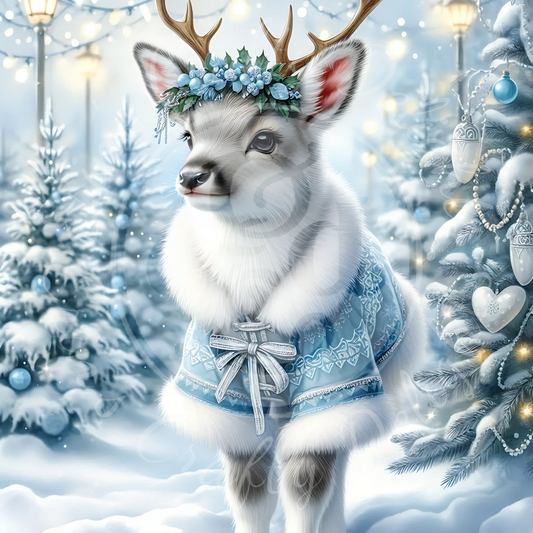 18 Christmas Fawn