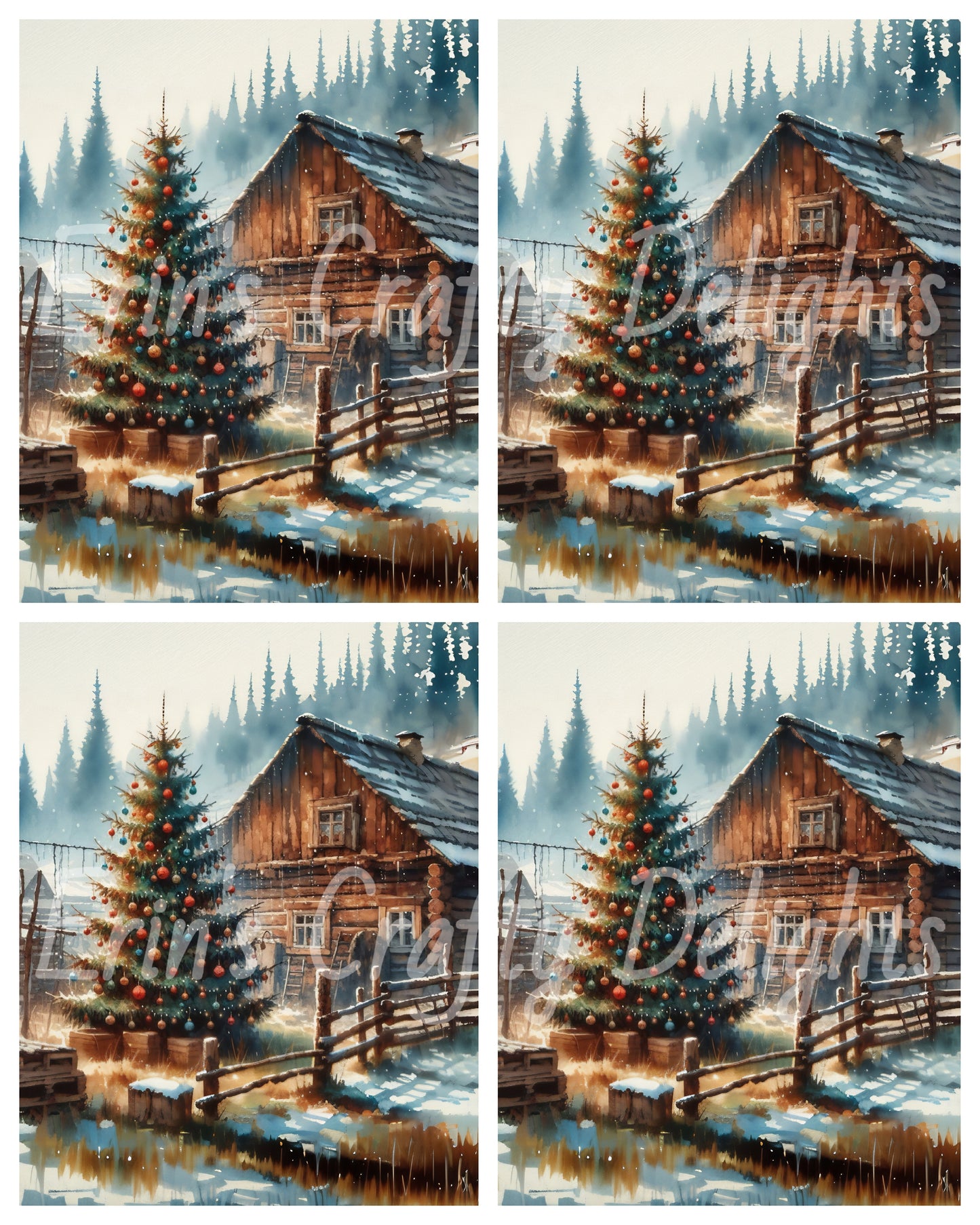 1 Cowboy Christmas Tree