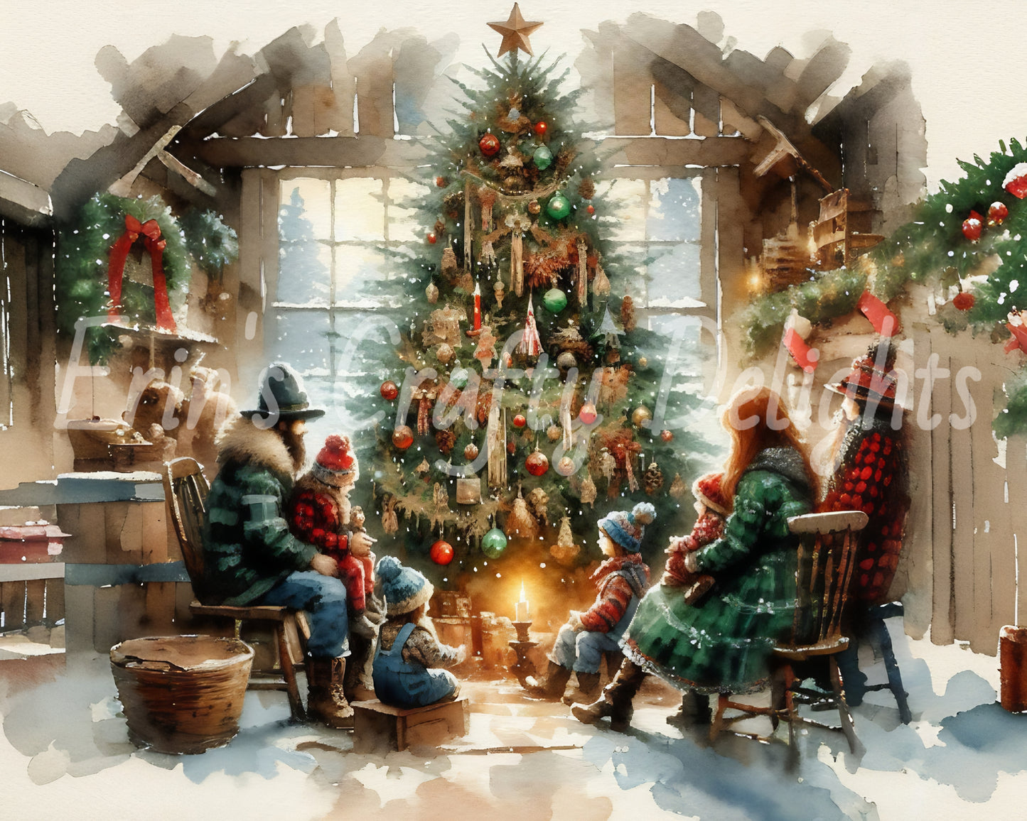 1 Cowboy Family Christmas