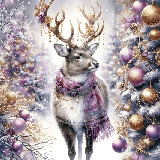 1 Purple Reindeer