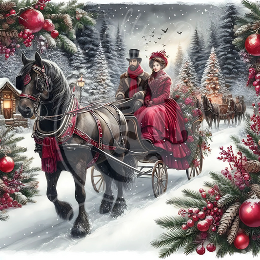 2 Christmas Carriage