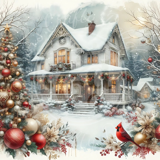 2 Christmas Farmhouse