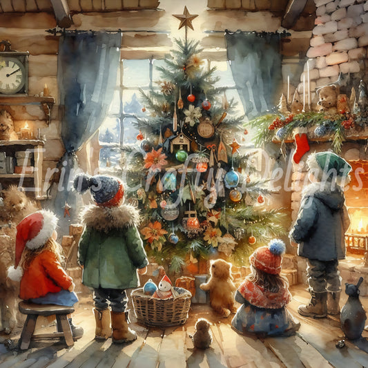 2 Cowboy Family Christmas