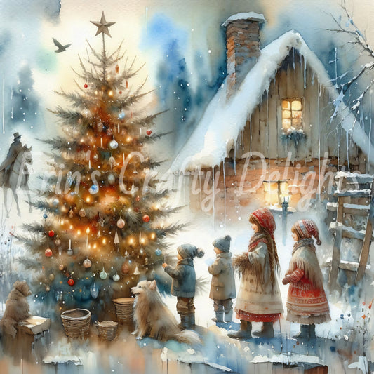 5 Cowboy Family Christmas