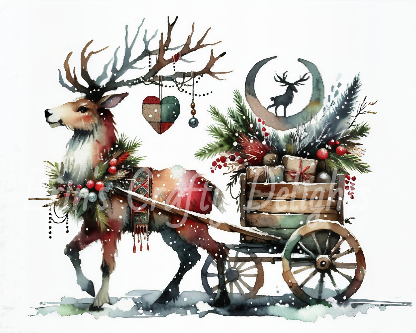 4 Winter's Touch Deer