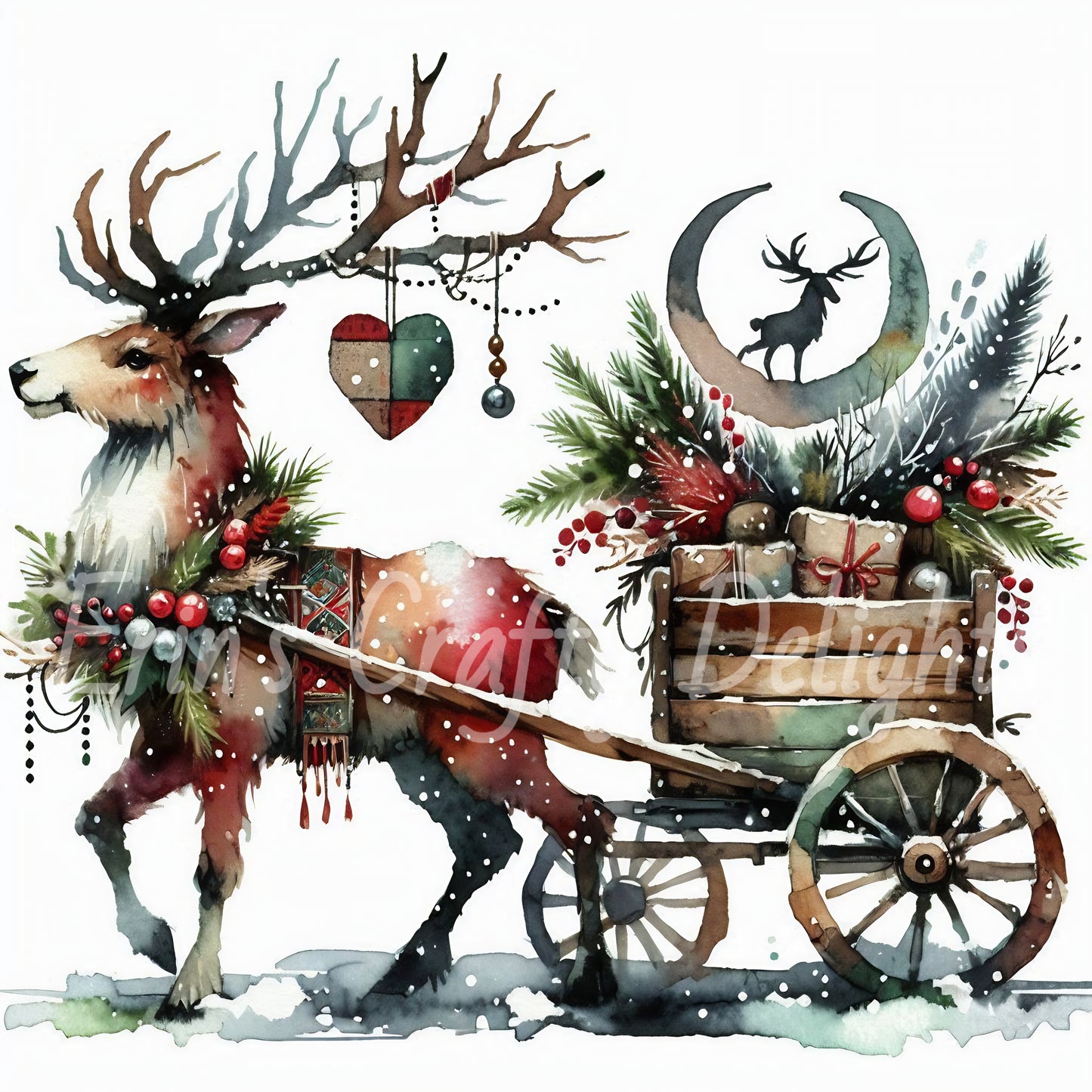 4 Winter's Touch Deer