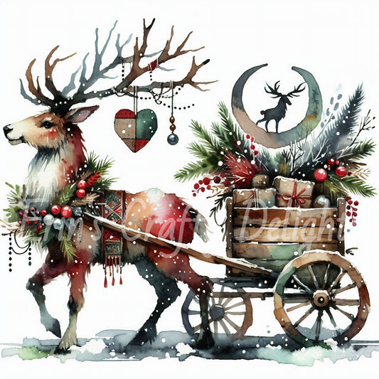 4 Winter's Touch Deer