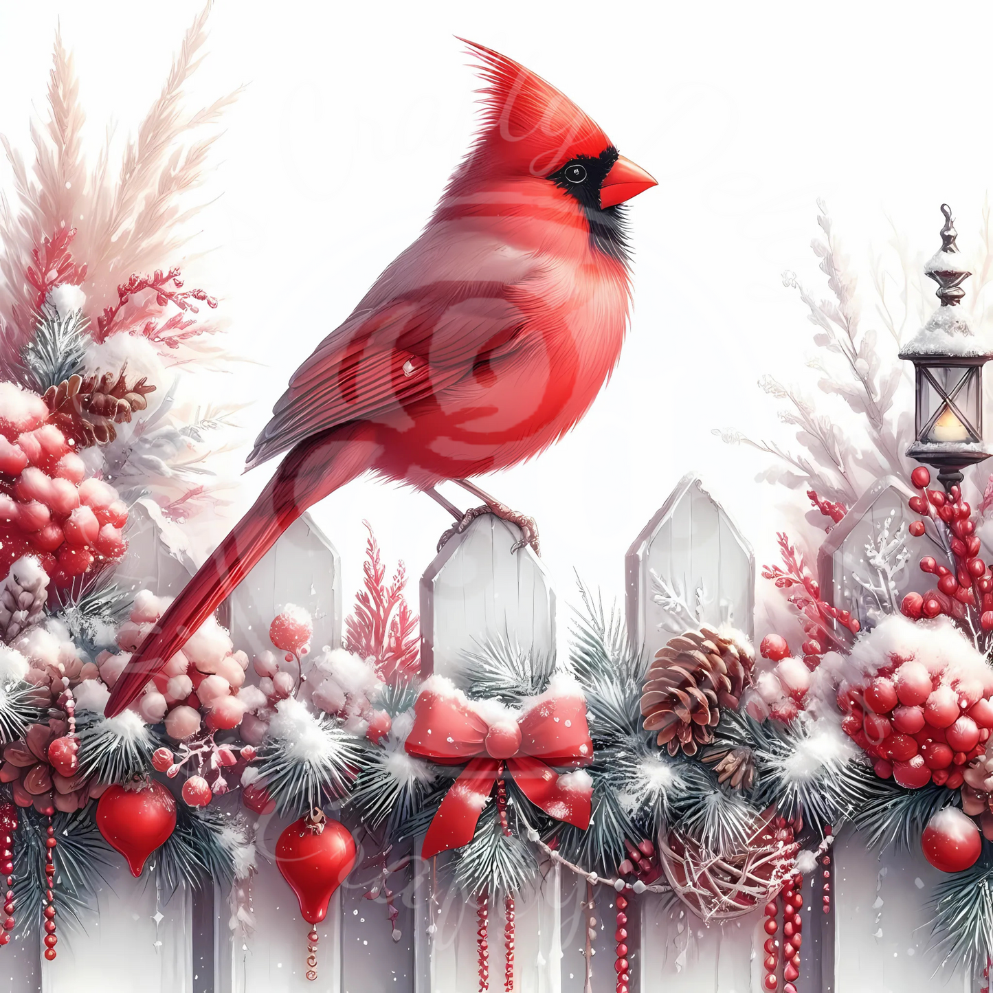 7 Christmas Cardinal