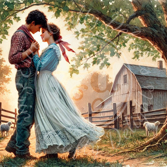 10 Farm Couple in Love