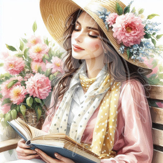 11 Spring Lady in Yellow Scarf